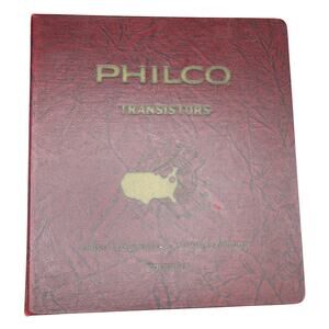 Philco Semiconductors Transistors Catalog Binder 1963 Radio Electronics Vintage